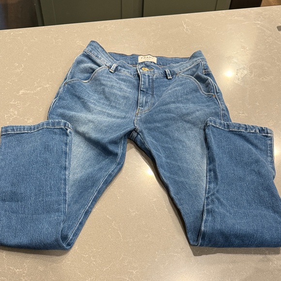 Frame Denim Denim - Frame Denim Skinny Blue Jeans
